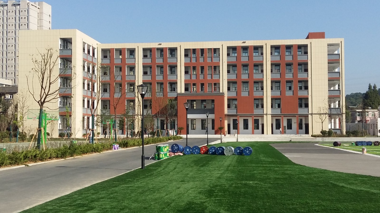 巢湖市第四中学初中部新建教学楼及附属工程监理